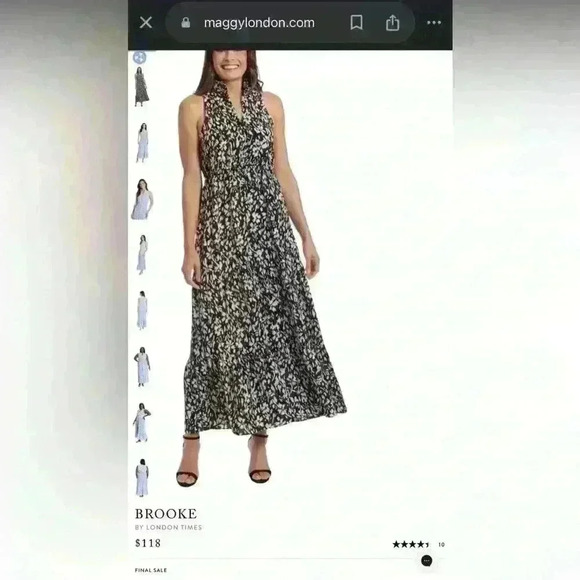 Maggie London midi dress - Picture 3 of 3